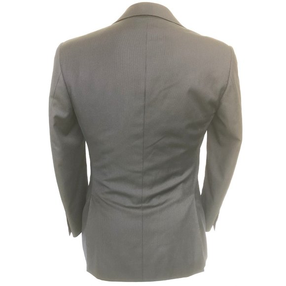 Suit Supply Thin Stripe Super 110's Pure Wool Navy - Picture 3 of 6